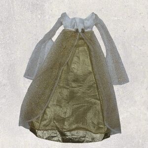 1999 Special Edition Angelic Inspirations Barbie Doll Gold Dress Mattel No Wings